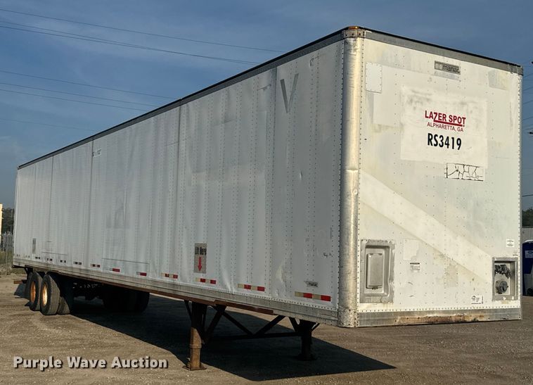 image for item EB8287 2002 Manac  dry van trailer