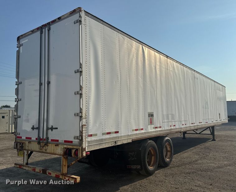 image for item EB8287 2002 Manac  dry van trailer