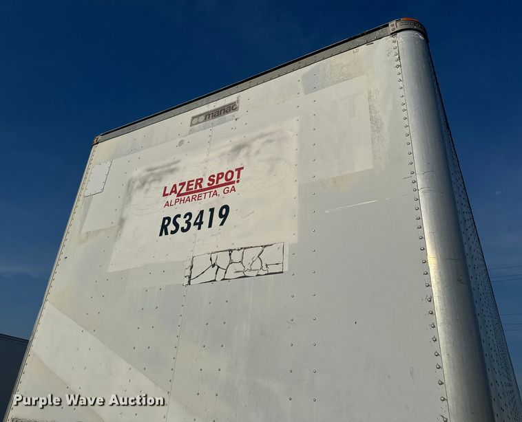 image for item EB8287 2002 Manac  dry van trailer