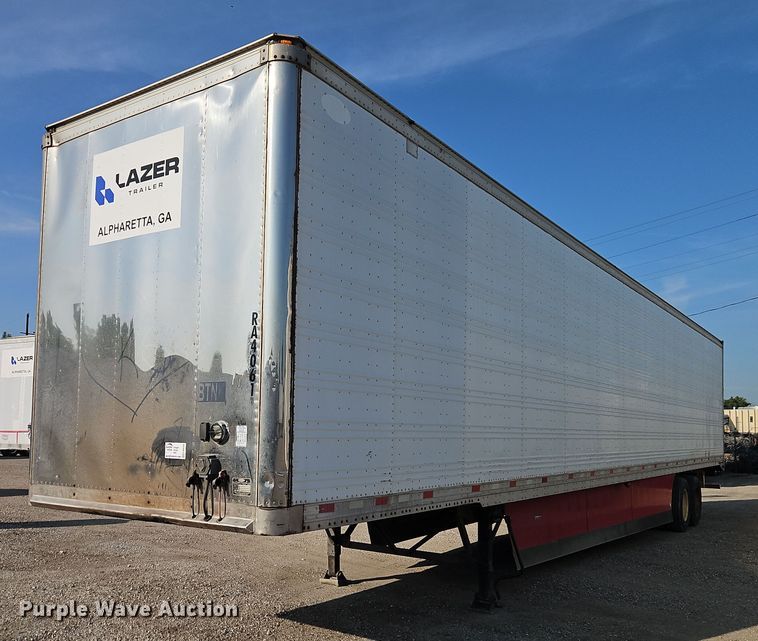 image for item EB8290 2012 Dorsey dry van trailer