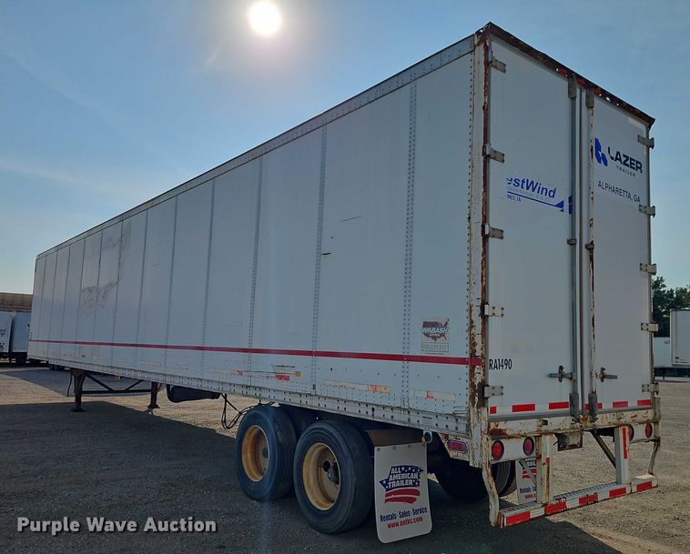 image for item EB8291 2002 Wabash dry van trailer