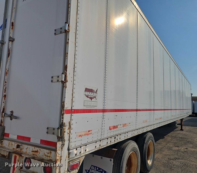 image for item EB8291 2002 Wabash dry van trailer