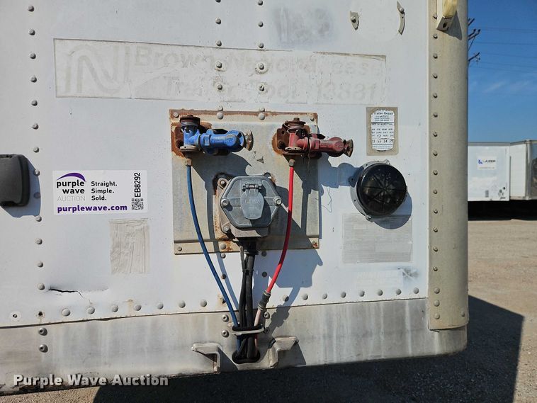 image for item EB8292 2003 Wabash dry van trailer