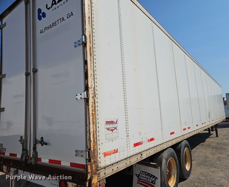 image for item EB8292 2003 Wabash dry van trailer