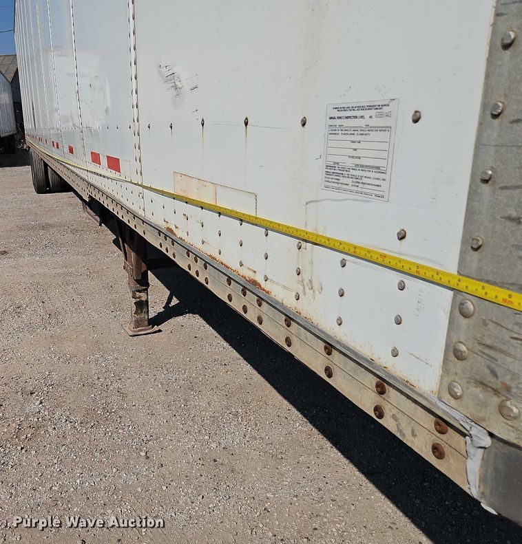 image for item EB8292 2003 Wabash dry van trailer