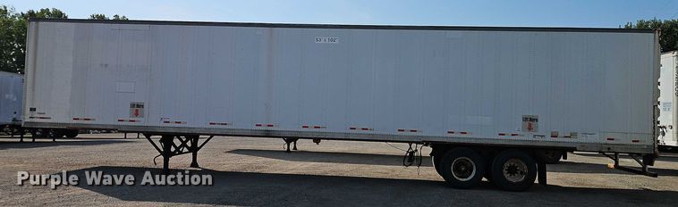 image for item EB8293 2002 Manac dry van trailer