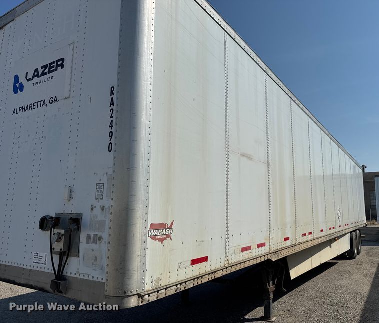 image for item EB8295 2006 Wabash dry van trailer