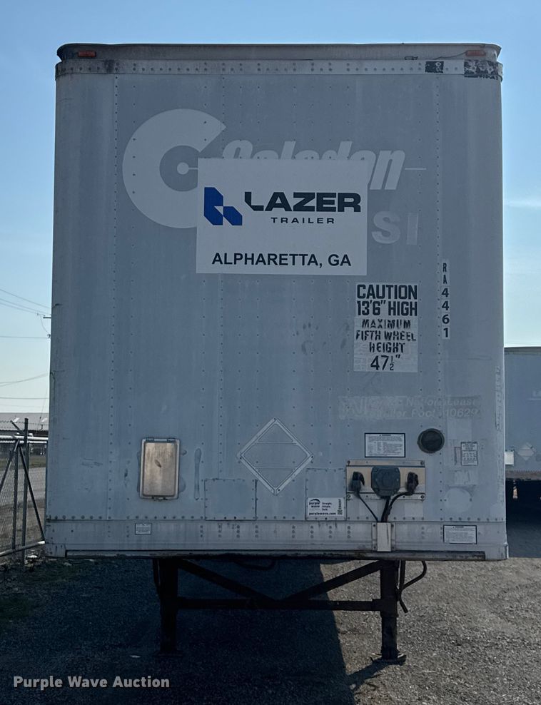 image for item EB8297 2000 Pines dry van trailer