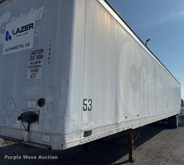 image for item EB8297 2000 Pines dry van trailer