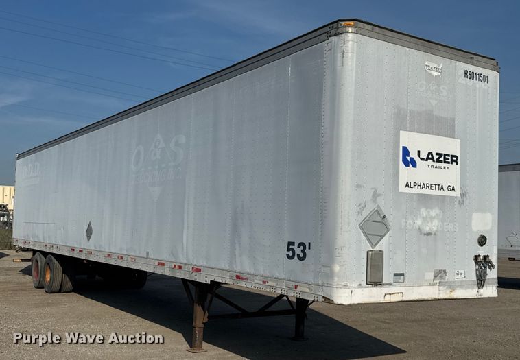 image for item EB8299 1999 Wabash dry van trailer