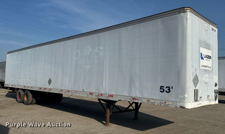 image for item EB8299 1999 Wabash dry van trailer