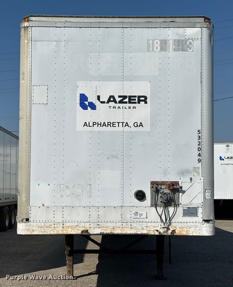 image for item EB8300 2000 Wabash dry van trailer