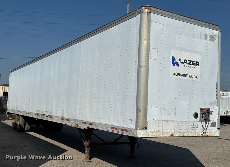 image for item EB8300 2000 Wabash dry van trailer