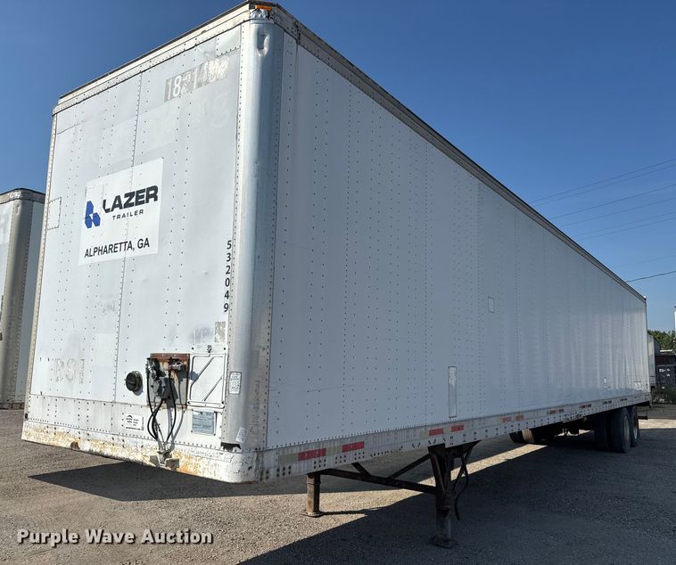 image for item EB8300 2000 Wabash dry van trailer