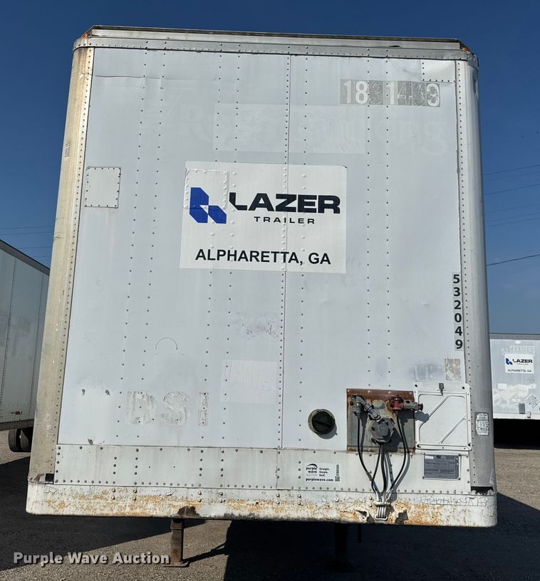 image for item EB8300 2000 Wabash dry van trailer