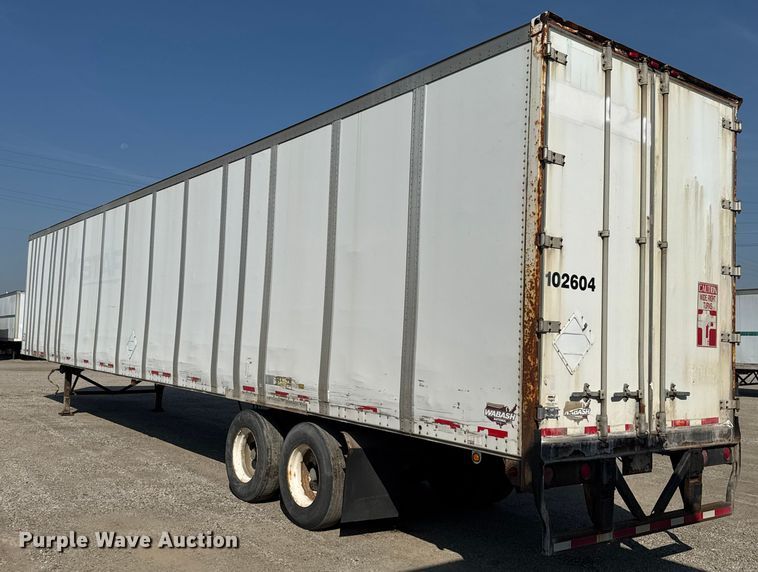 image for item EB8301 2002 Wabash  DVCVHPA dry van trailer