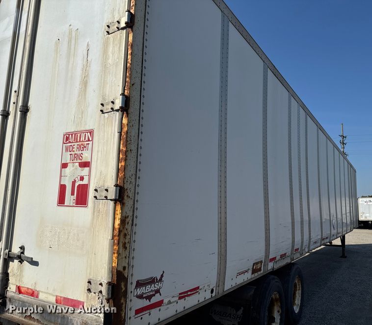 image for item EB8301 2002 Wabash  DVCVHPA dry van trailer