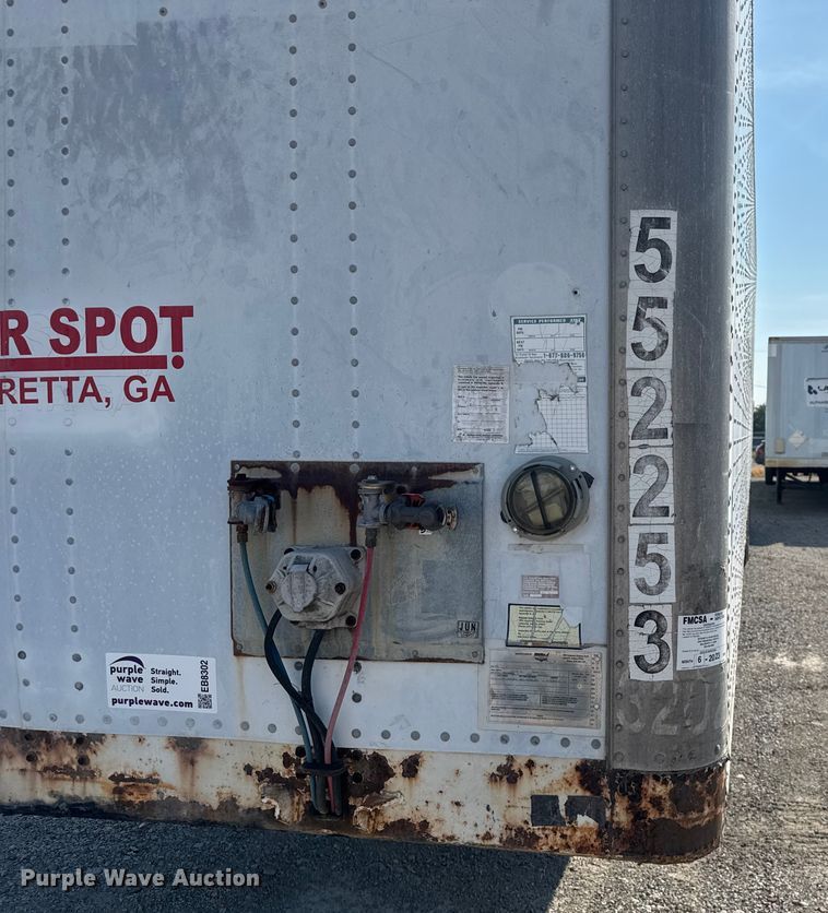 image for item EB8302 1999 Wabash DVCVHSA dry van trailer