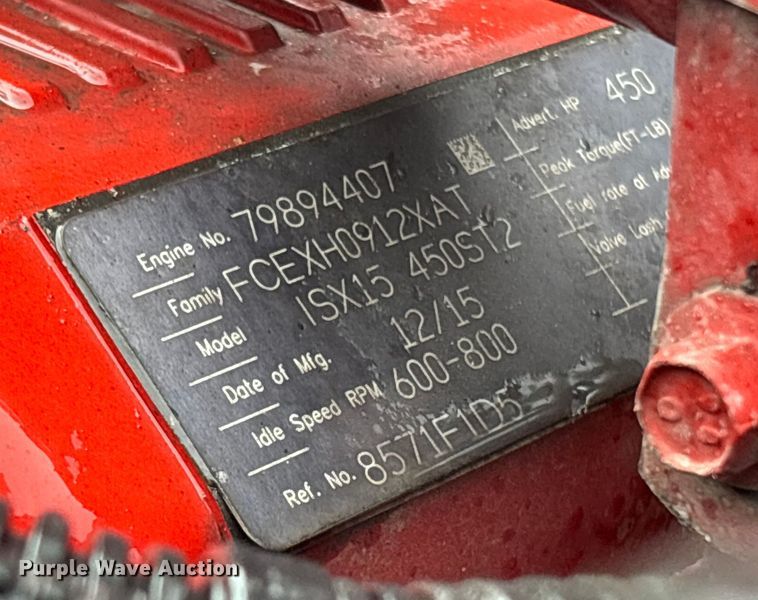 image for item EC3774 2017 International ProStar semi truck