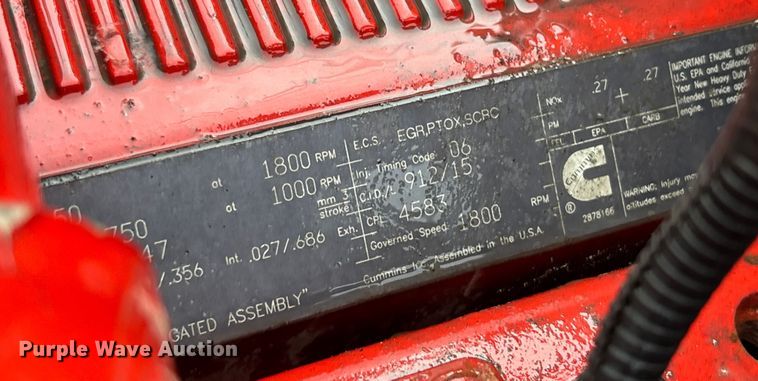 image for item EC3774 2017 International ProStar semi truck