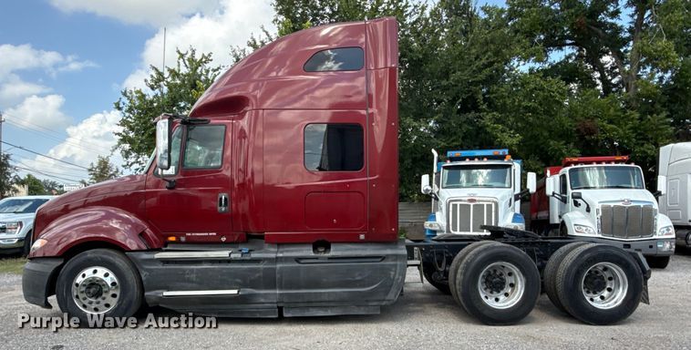 image for item ED5817 2015 International ProStar+ 122 semi truck