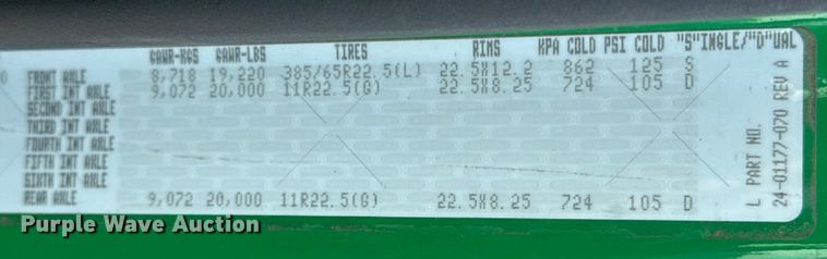 image for item ED5880 2011 Freightliner Business Class M2 rollback truck