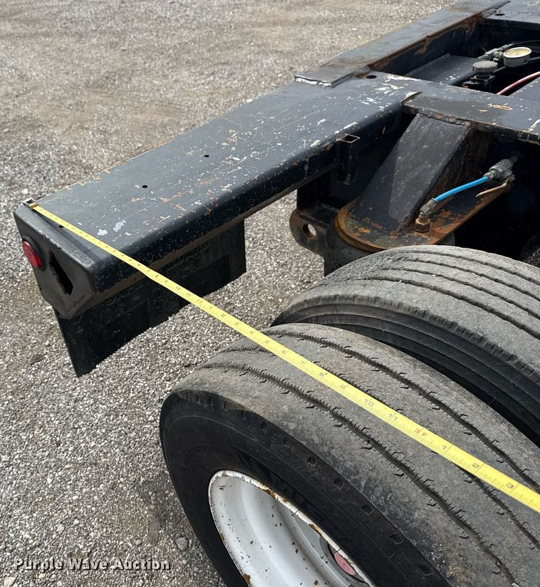 image for item EG6026 2000 Diamond Trailers drop deck trailer