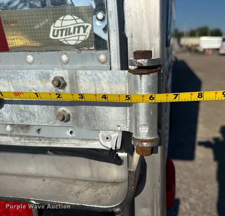 image for item EG6158 2015 Utility Trailer VS2RA refrigerated van trailer