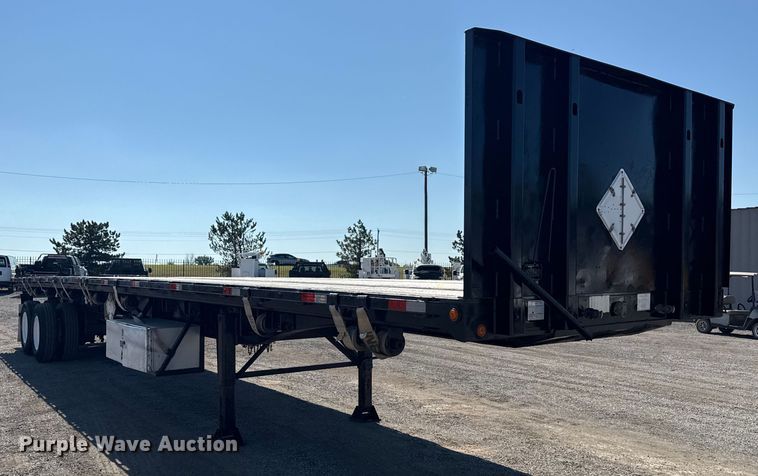 image for item EG6161 2016 Clark Trailers CFBT-2016 flatbed trailer