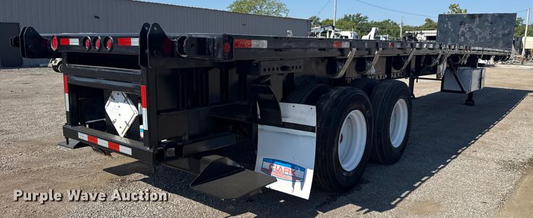 image for item EG6161 2016 Clark Trailers CFBT-2016 flatbed trailer