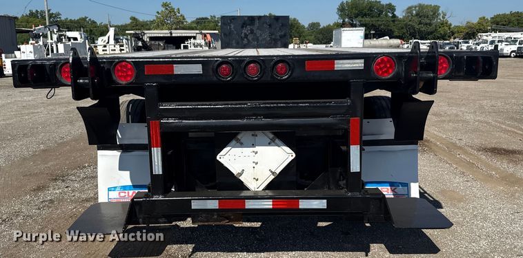 image for item EG6161 2016 Clark Trailers CFBT-2016 flatbed trailer