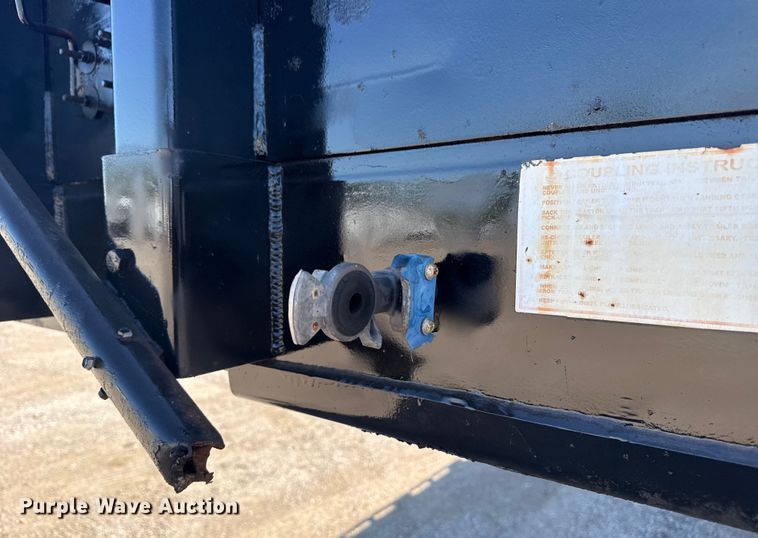 image for item EG6161 2016 Clark Trailers CFBT-2016 flatbed trailer