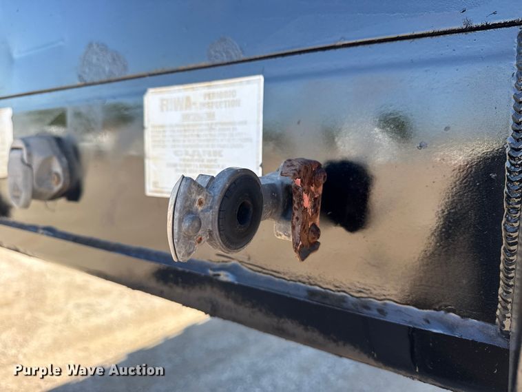 image for item EG6161 2016 Clark Trailers CFBT-2016 flatbed trailer