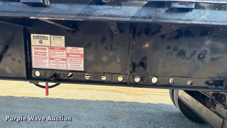 image for item EG6161 2016 Clark Trailers CFBT-2016 flatbed trailer