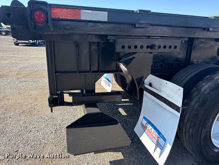 image for item EG6161 2016 Clark Trailers CFBT-2016 flatbed trailer