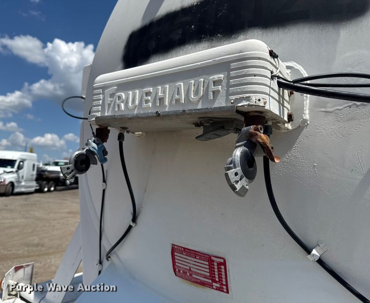 image for item EG6166 1965 Fruehauf  pneumatic dry bulk trailer