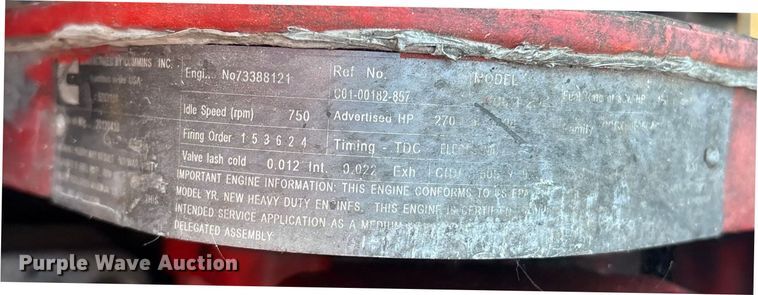 image for item EM0600 2013 Freightliner Business Class M2 106 semi truck