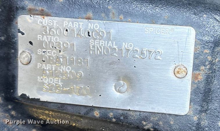 image for item EM0603 2007 International 8600 semi truck