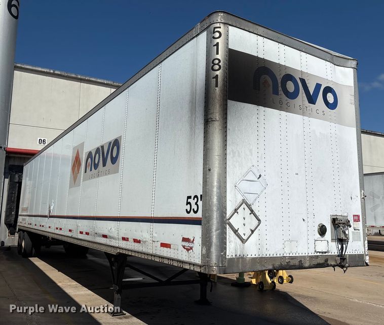 image for item EM0606 2005 Wabash dry van trailer