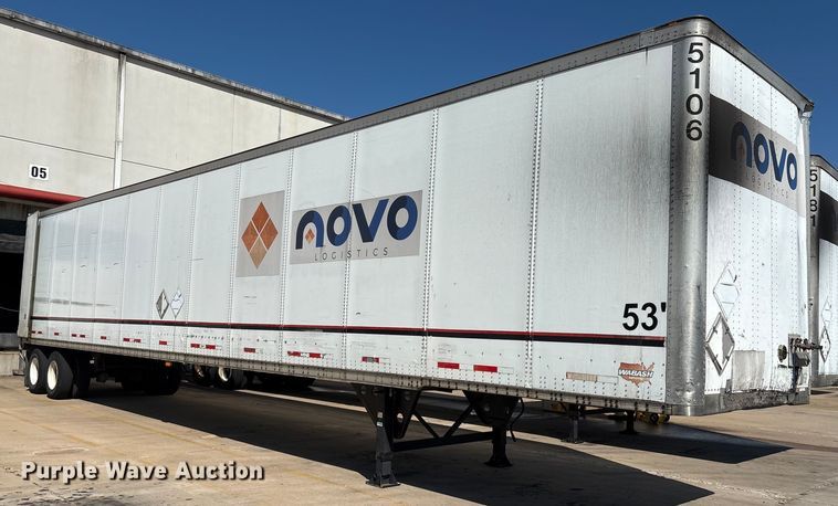 image for item EM0607 2005 Wabash dry van trailer