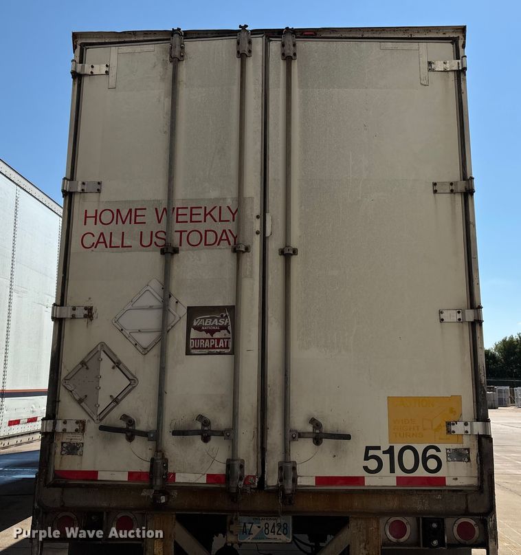 image for item EM0607 2005 Wabash dry van trailer