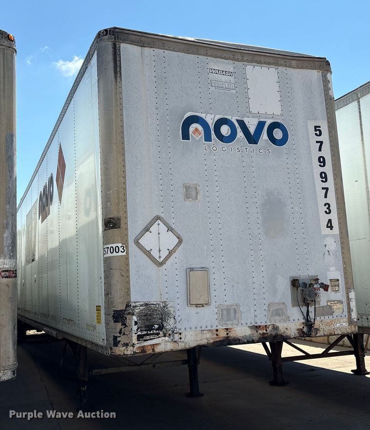 image for item EM0609 1999 Wabash DVCVHPC dry van trailer