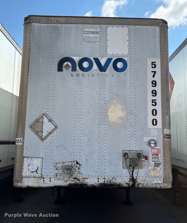 image for item EM0610 1999 Wabash dry van trailer