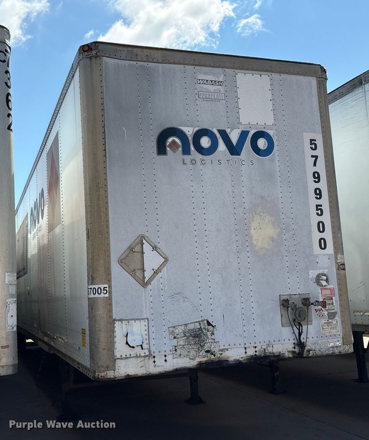 image for item EM0610 1999 Wabash dry van trailer