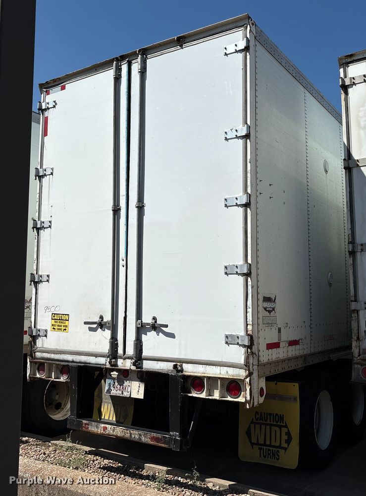 image for item EM0610 1999 Wabash dry van trailer
