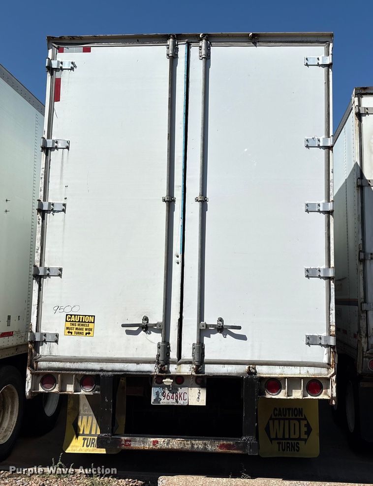image for item EM0610 1999 Wabash dry van trailer