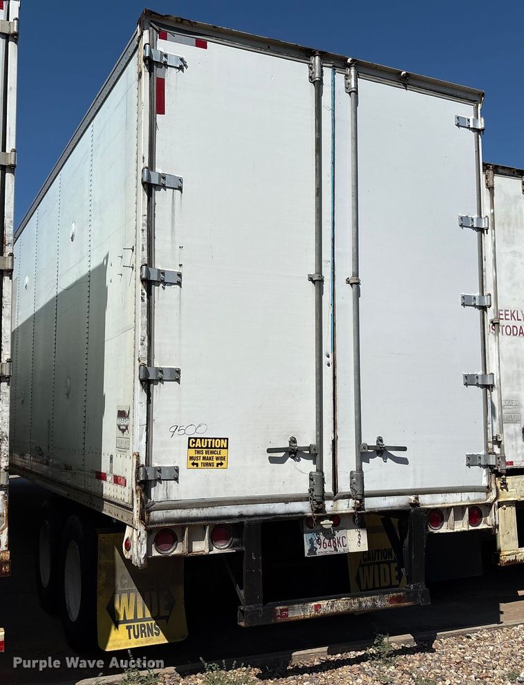 image for item EM0610 1999 Wabash dry van trailer