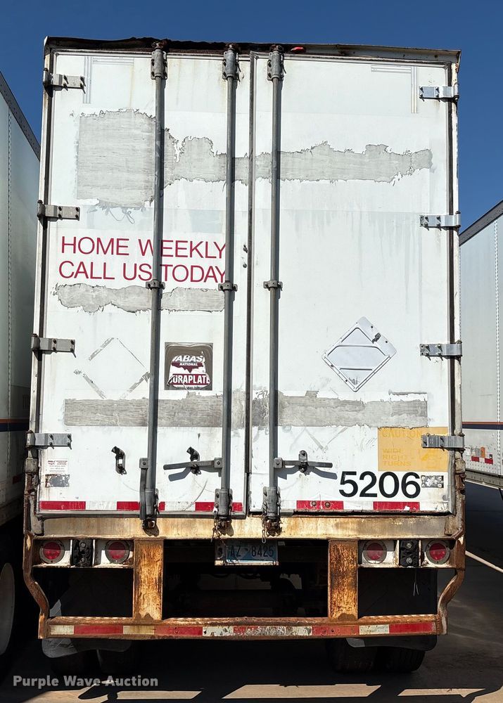 image for item EM0612 2005 Wabash DVCVHPC dry van trailer