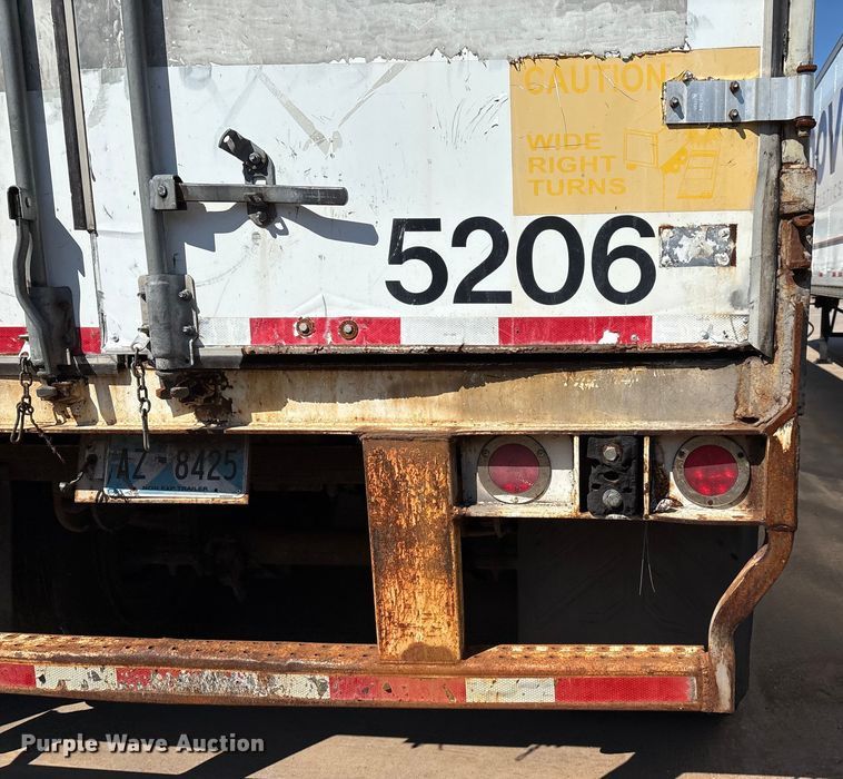 image for item EM0612 2005 Wabash DVCVHPC dry van trailer