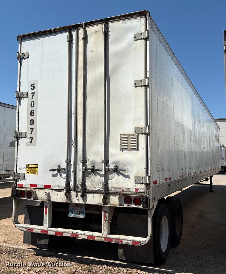 image for item EM0615 2006 Lufkin TFV-CL-110 dry van trailer